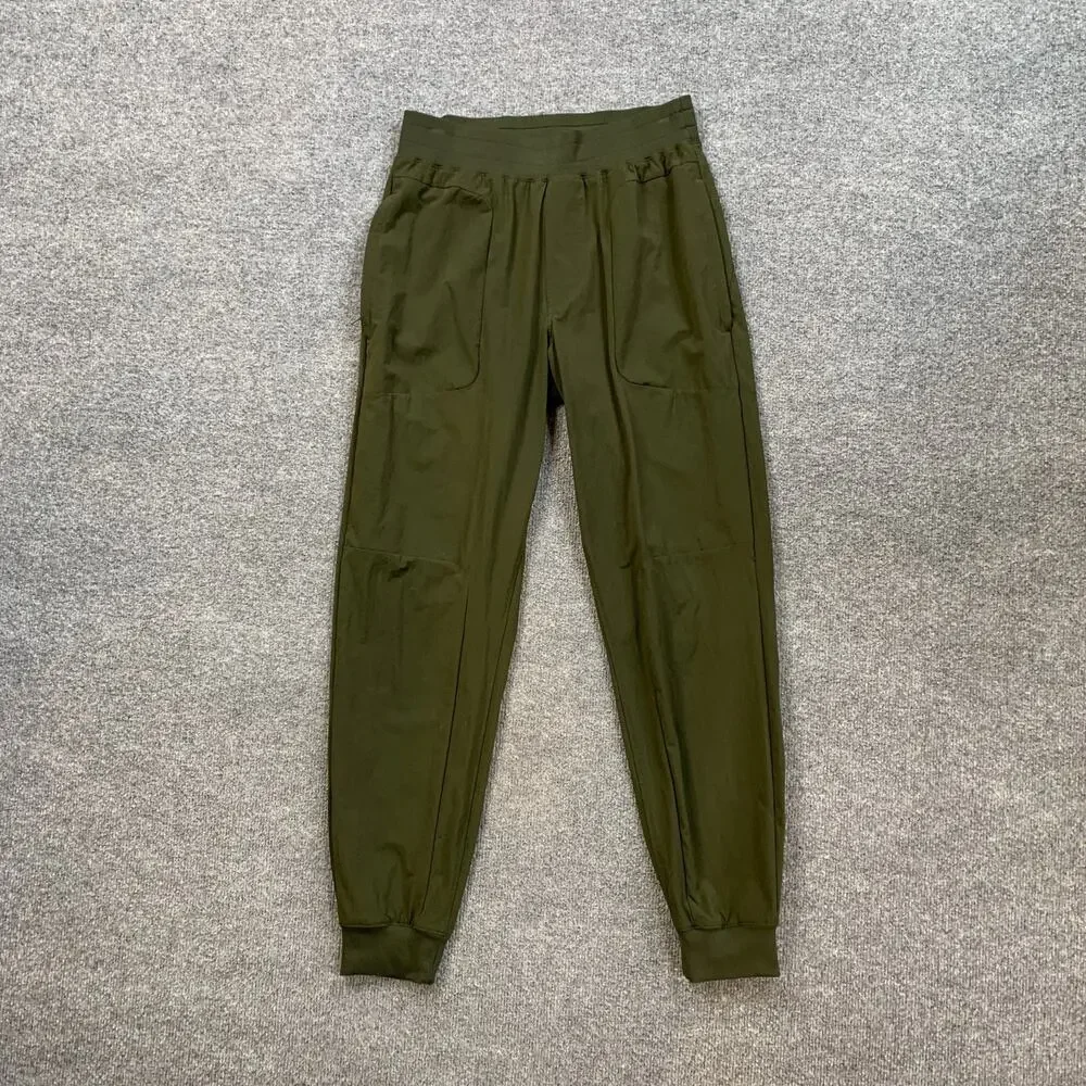 Alo Yoga Jogger Mens S Small Long Hunter Green Co-Op Performance Athleisure Pant